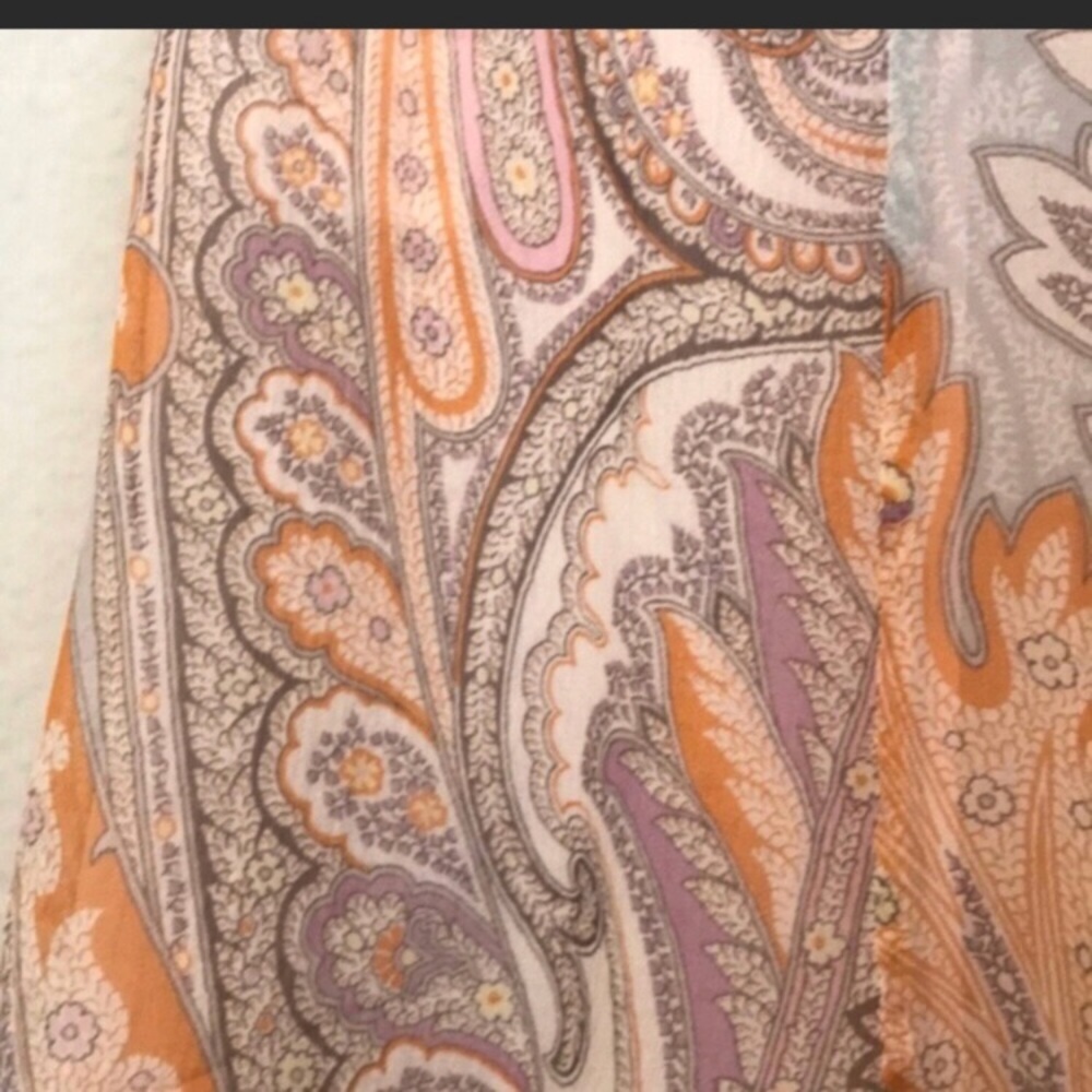 🍬ANN KLEIN PETITE🍬FAIRY PRINCESS SILK SKIRT🍬 - Picture 3 of 4
